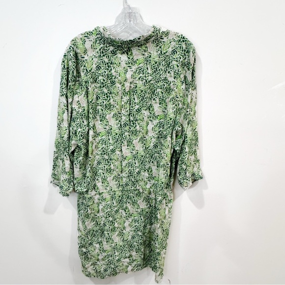 Cabi leaf print faux wrap dress ❤️ - Picture 6 of 8